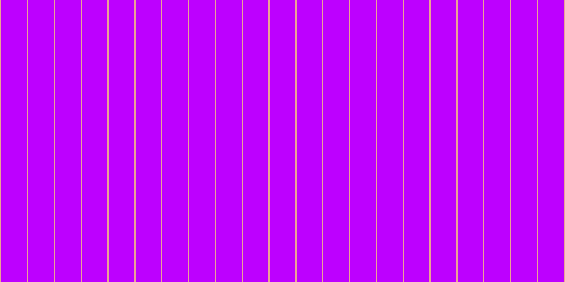 #bd00ff, #eba393 vertical lines, two pixels wide, thirty-six pixels apart