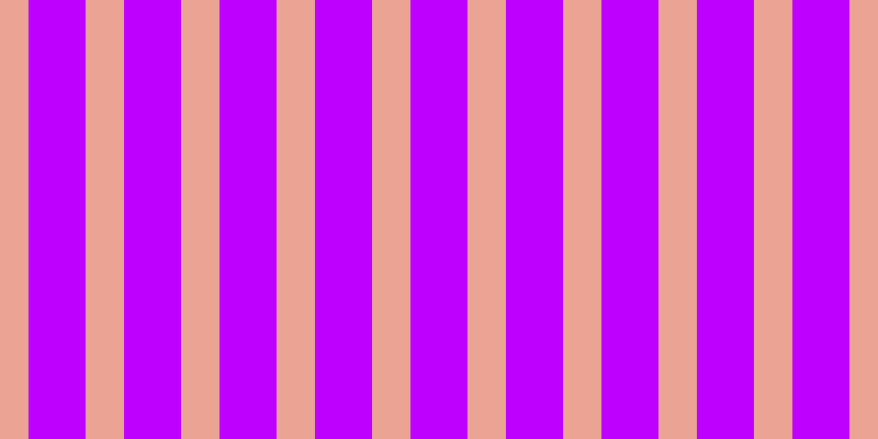 #bd00ff, #eba393 vertical lines, thirty-five pixels wide, fifty-two pixels apart