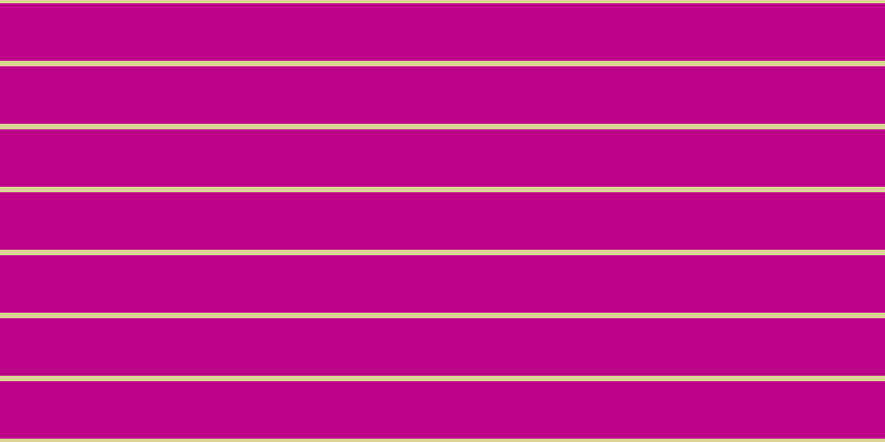 #bd048b, #dbd393 horizontal lines, five pixels wide, fifty-two pixels apart