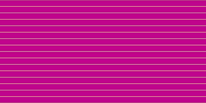 #bd048b, #fcd393 horizontal lines, two pixels wide, twenty-three pixels apart