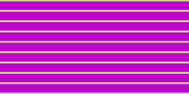 #bd04cd, #dbd393 horizontal lines, eight pixels wide, thirty-six pixels apart