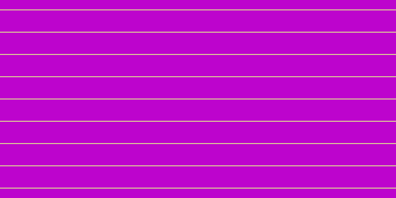#bd04cd, #dbd393 horizontal lines, two pixels wide, forty-three pixels apart