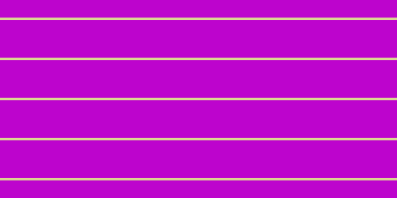 #bd04cd, #dbd393 horizontal lines, five pixels wide, seventy-six pixels apart
