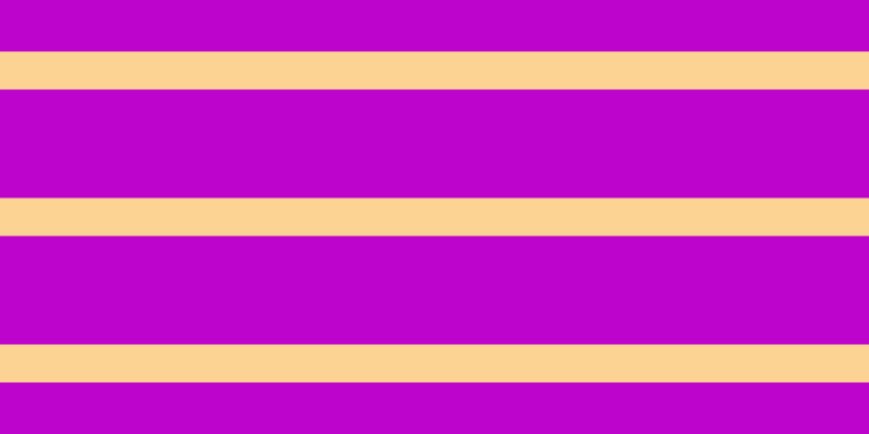 #bd04cd, #fcd393 horizontal lines, thirty-five pixels wide, one hundred pixels apart