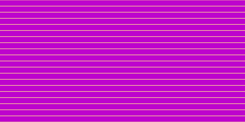 #bd04cd, #fcd393 horizontal lines, two pixels wide, eighteen pixels apart