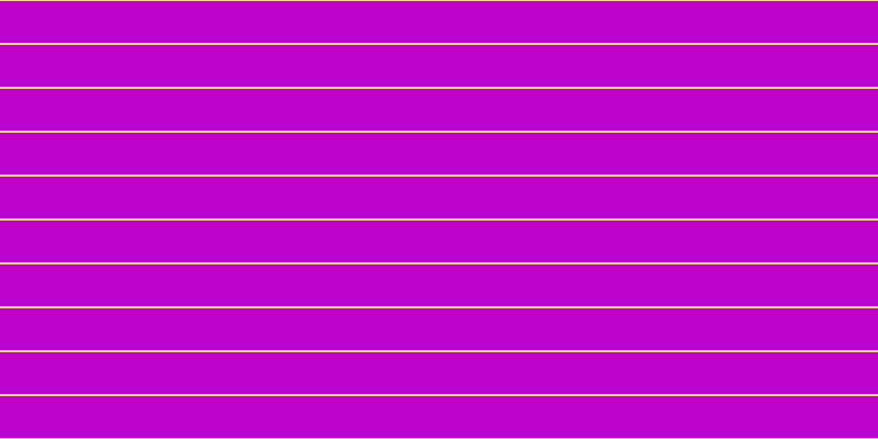 #bd04cd, #fcd393 horizontal lines, two pixels wide, thirty-eight pixels apart