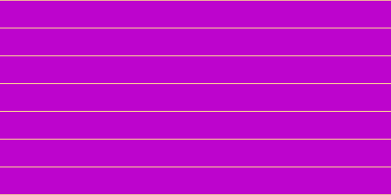 #bd04cd, #fcd393 horizontal lines, two pixels wide, fifty-five pixels apart