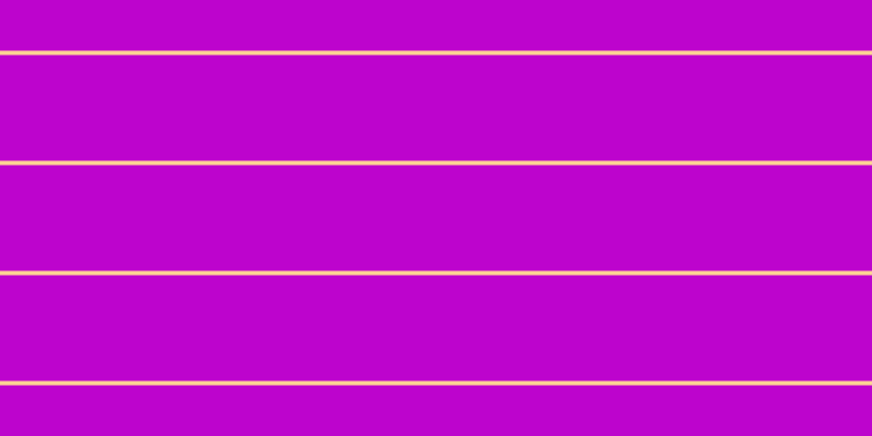 #bd04cd, #fcd393 horizontal lines, four pixels wide, ninety-seven pixels apart