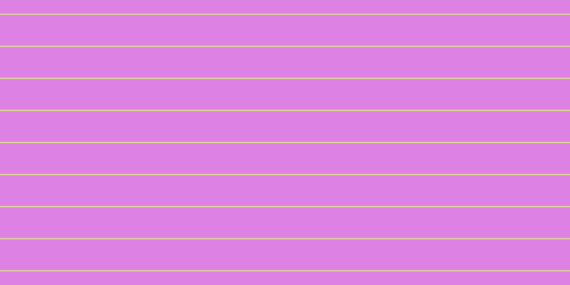#bd04cd (50%), #dbd393 horizontal lines, two pixels wide, forty-three pixels apart