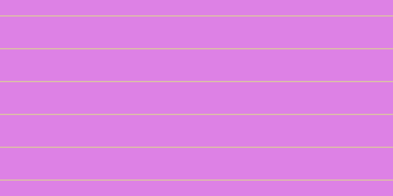 #bd04cd (50%), #dbd393 horizontal lines, two pixels wide, sixty-five pixels apart