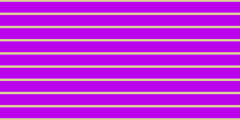 #bd04ee, #dbd393 horizontal lines, eight pixels wide, thirty-six pixels apart