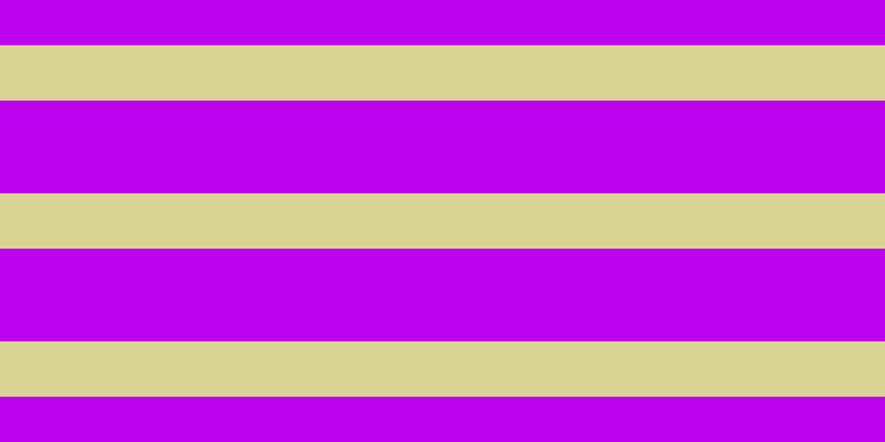 #bd04ee, #dbd393 horizontal lines, fifty pixels wide, eighty-four pixels apart