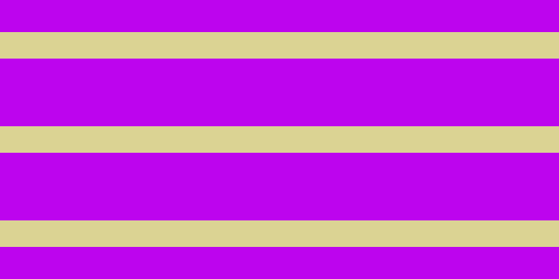 #bd04ee, #dbd393 horizontal lines, thirty-eight pixels wide, ninety-seven pixels apart