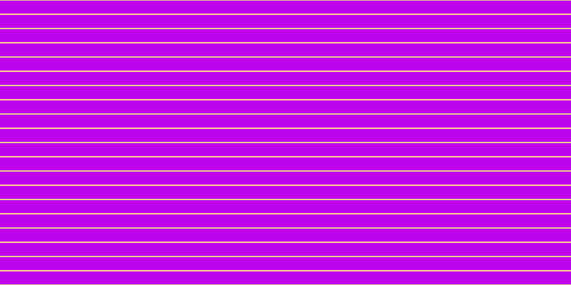 #bd04ee, #fcd393 horizontal lines, two pixels wide, eighteen pixels apart