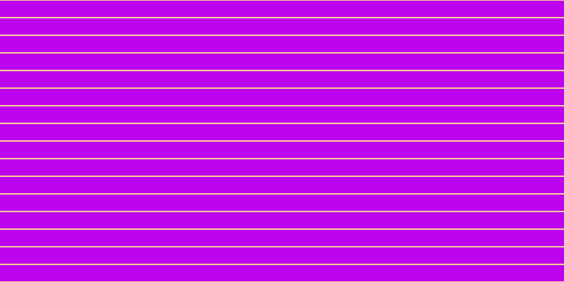 #bd04ee, #fcd393 horizontal lines, two pixels wide, twenty-three pixels apart