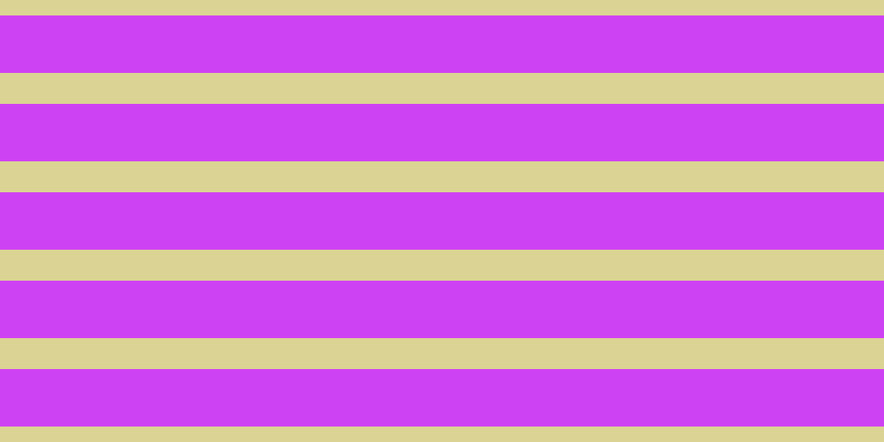 #bd04ee (75%), #dbd393 horizontal lines, twenty-eight pixels wide, fifty-two pixels apart