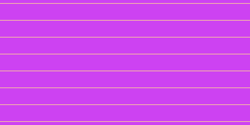 #bd04ee (75%), #fcd393 horizontal lines, two pixels wide, fifty-two pixels apart