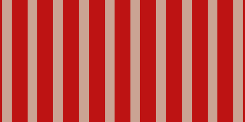 #bd1313, #caa393 vertical lines, thirty-two pixels wide, fifty-two pixels apart