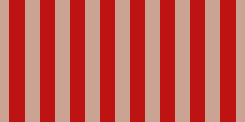 #bd1313, #caa393 vertical lines, forty-six pixels wide, fifty-two pixels apart
