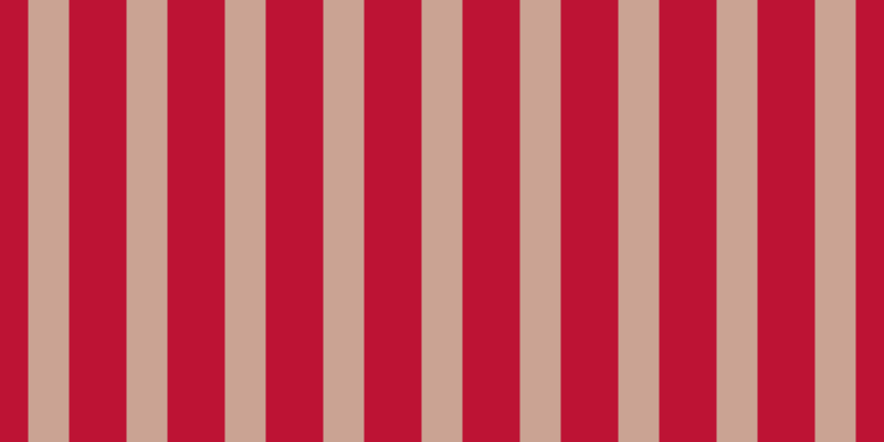 #bd1334, #caa393 vertical lines, thirty-seven pixels wide, fifty-two pixels apart