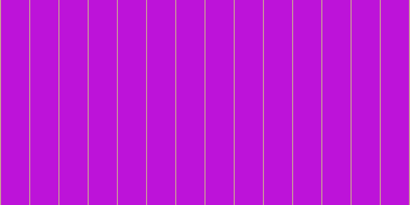 #bd13d9, #caa393 vertical lines, two pixels wide, fifty-five pixels apart