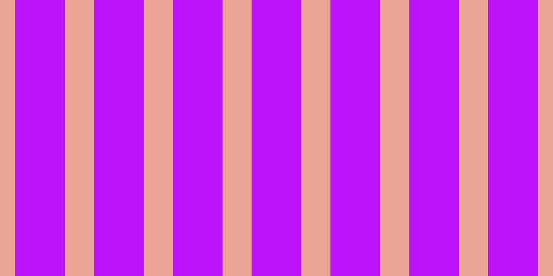 #bd13fa, #eba393 vertical lines, forty-two pixels wide, seventy-two pixels apart
