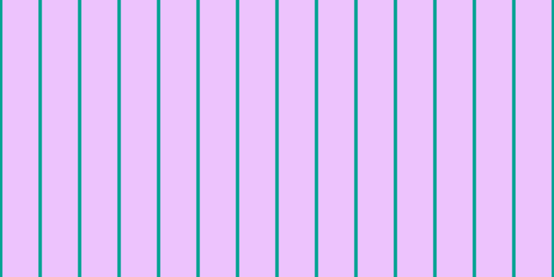 #bd13fa (25%), #04a393 vertical lines, five pixels wide, fifty-two pixels apart