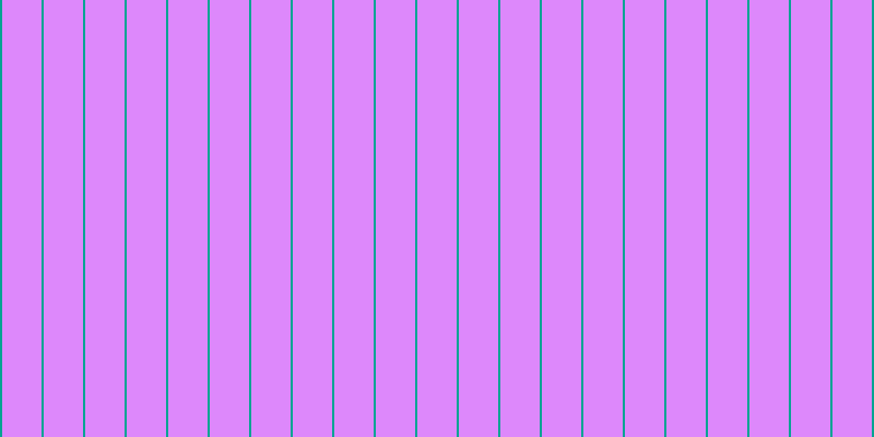 #bd13fa (50%), #04a393 vertical lines, two pixels wide, thirty-six pixels apart