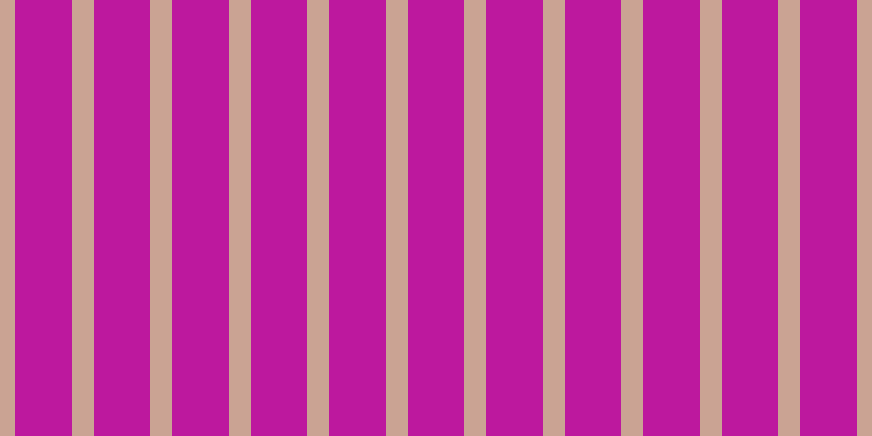 #bd189e, #caa393 vertical lines, twenty pixels wide, fifty-two pixels apart