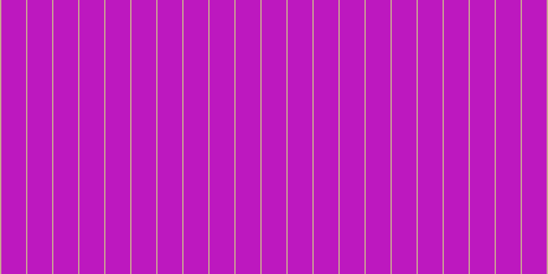 #bd18bf, #caa393 vertical lines, two pixels wide, thirty-six pixels apart