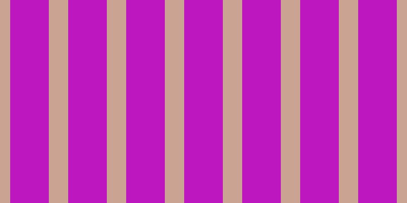 #bd18bf, #caa393 vertical lines, thirty-eight pixels wide, seventy-six pixels apart