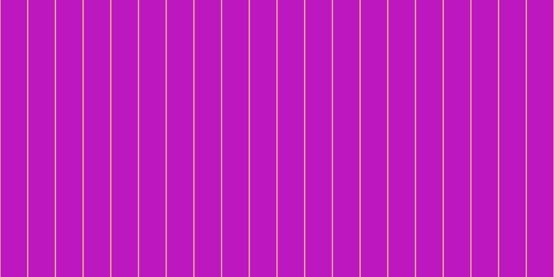 #bd18bf, #eba393 vertical lines, two pixels wide, thirty-eight pixels apart
