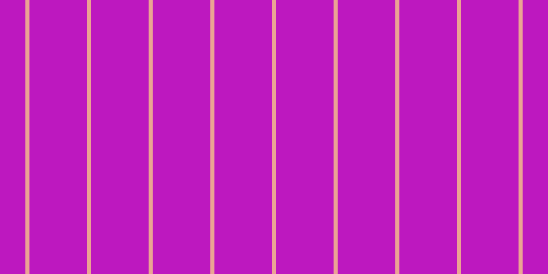 #bd18bf, #eba393 vertical lines, six pixels wide, eighty-four pixels apart