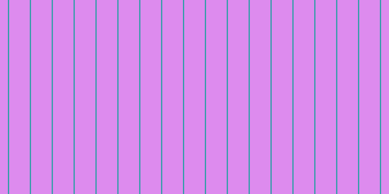 #bd18e0 (50%), #04a393 vertical lines, two pixels wide, forty-three pixels apart