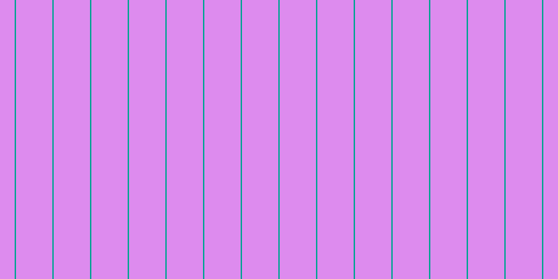 #bd18e0 (50%), #04a393 vertical lines, two pixels wide, fifty-two pixels apart