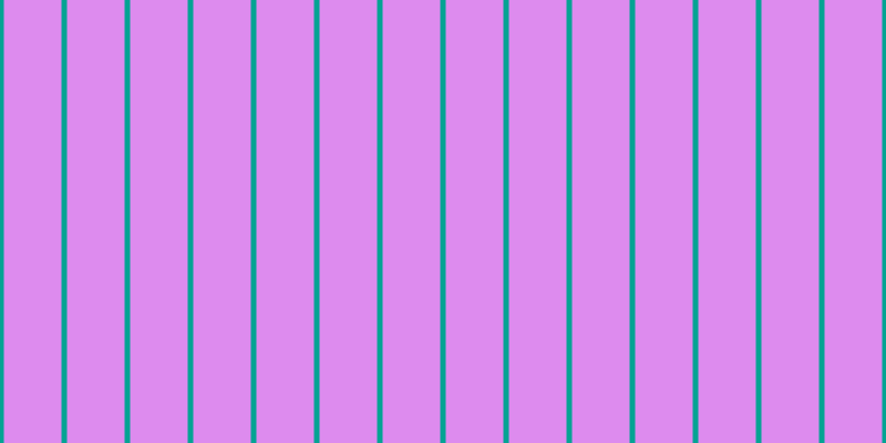 #bd18e0 (50%), #04a393 vertical lines, five pixels wide, fifty-two pixels apart