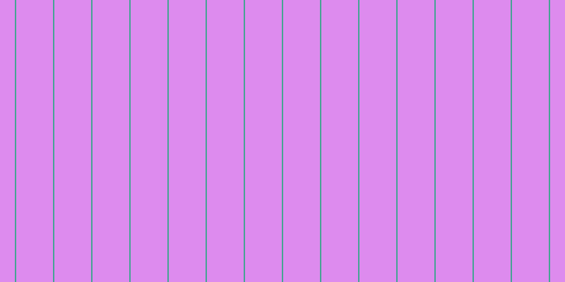 #bd18e0 (50%), #46a393 vertical lines, two pixels wide, fifty-two pixels apart