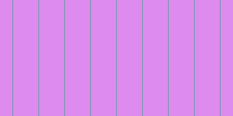 #bd18e0 (50%), #46a393 vertical lines, two pixels wide, eighty-seven pixels apart