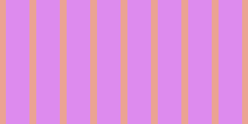 #bd18e0 (50%), #eba393 vertical lines, twenty-two pixels wide, seventy-six pixels apart