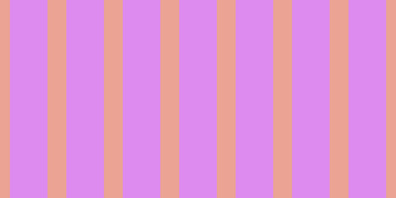 #bd18e0 (50%), #eba393 vertical lines, thirty-eight pixels wide, seventy-six pixels apart
