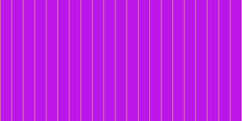 #bd18e7, #eba393 vertical lines, two pixels wide, thirty-six pixels apart