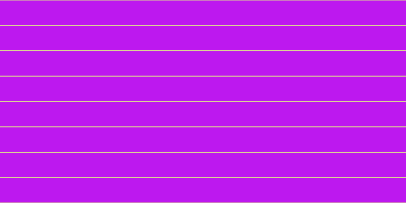 #bd18ef, #dbd393 horizontal lines, two pixels wide, forty-eight pixels apart