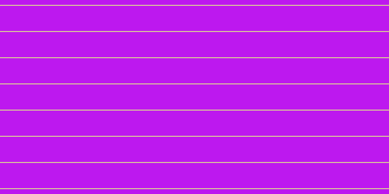 #bd18ef, #dbd393 horizontal lines, two pixels wide, fifty-two pixels apart