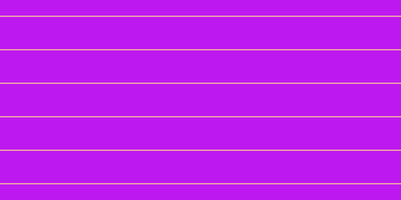 #bd18ef, #fcd393 horizontal lines, two pixels wide, sixty-five pixels apart