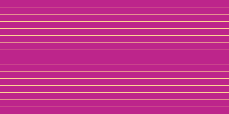 #bd258b, #fcd393 horizontal lines, two pixels wide, twenty-three pixels apart
