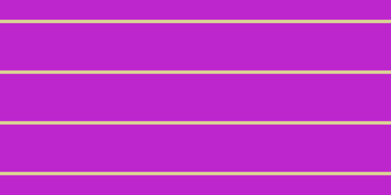 #bd25cd, #dbd393 horizontal lines, seven pixels wide, ninety-seven pixels apart
