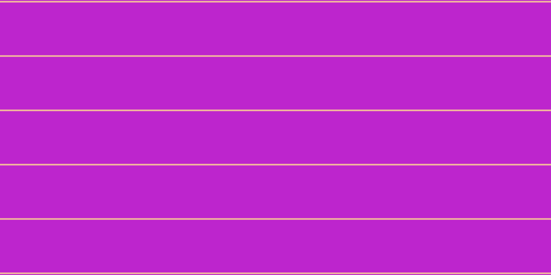 #bd25cd, #fcd393 horizontal lines, two pixels wide, seventy-seven pixels apart