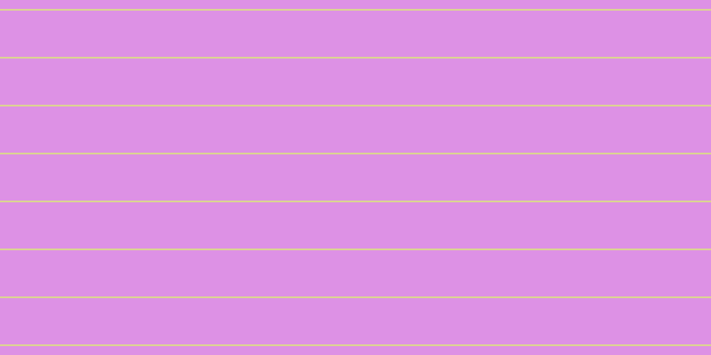 #bd25cd (50%), #dbd393 horizontal lines, two pixels wide, fifty-two pixels apart
