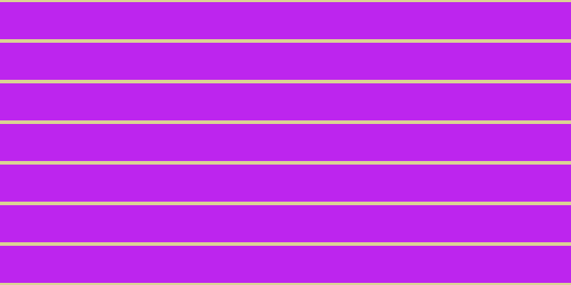 #bd25ee, #dbd393 horizontal lines, five pixels wide, fifty-two pixels apart