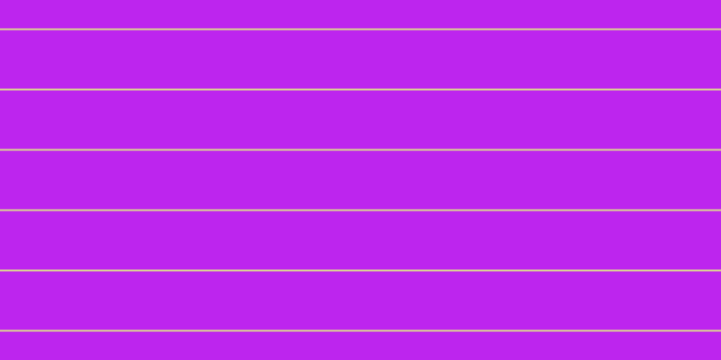#bd25ee, #dbd393 horizontal lines, two pixels wide, sixty-five pixels apart
